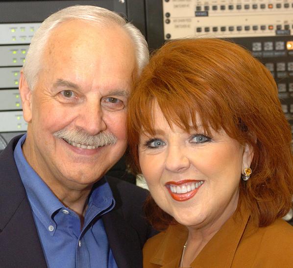 Bill and Joyce at the Radio Station